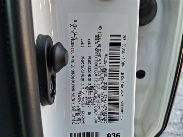 Used 2018 Toyota Tacoma TRD Off-Road image 25