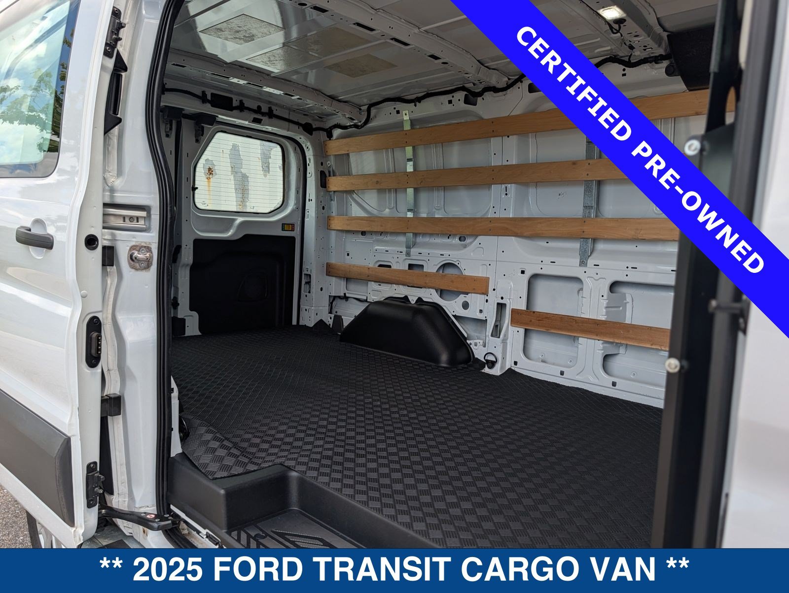 Certified 2025 Ford Transit 250 Low Roof w/ Exterior Upgrade Package RWD image 17