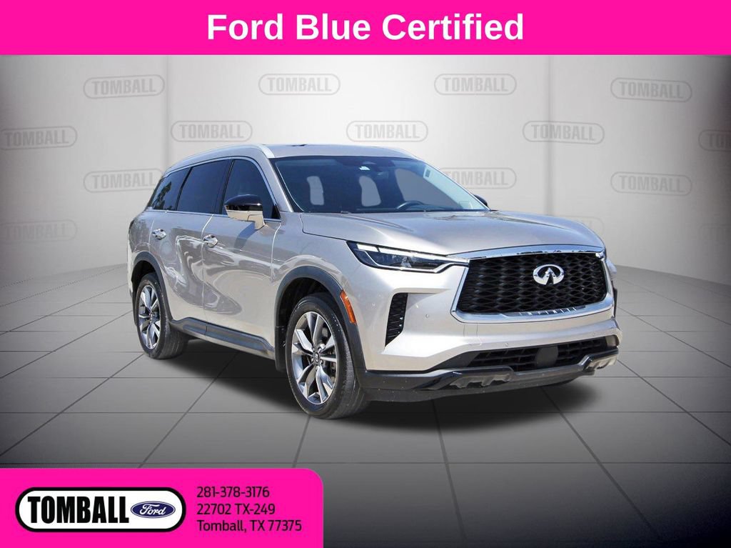 Used 2023 INFINITI QX60 Luxe w/ Vision Package FWD image 1
