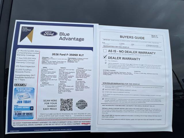 Certified 2026 Ford F350 XLT w/ XLT Premium Package AWD/4WD image 35