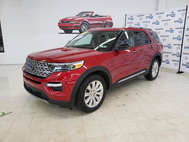 Certified 2023 Ford Explorer Limited w/ Limited Technology Package AWD/4WD image 3
