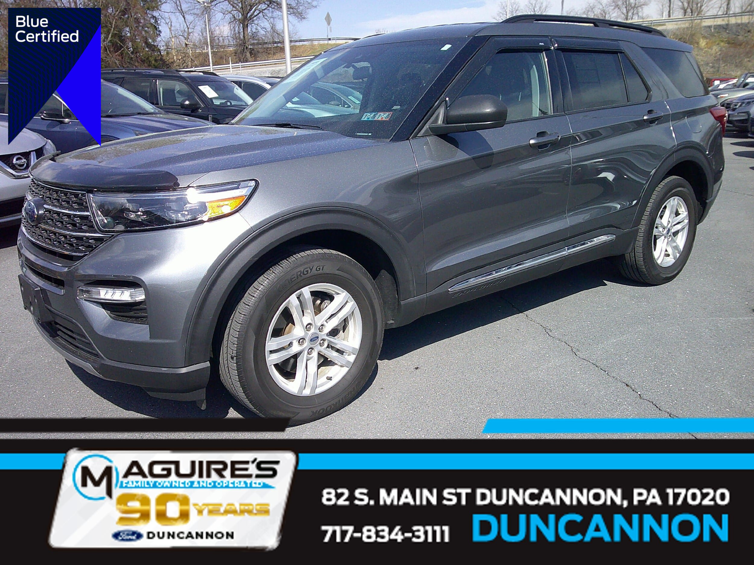 Certified 2022 Ford Explorer XLT w/ Equipment Group 202A