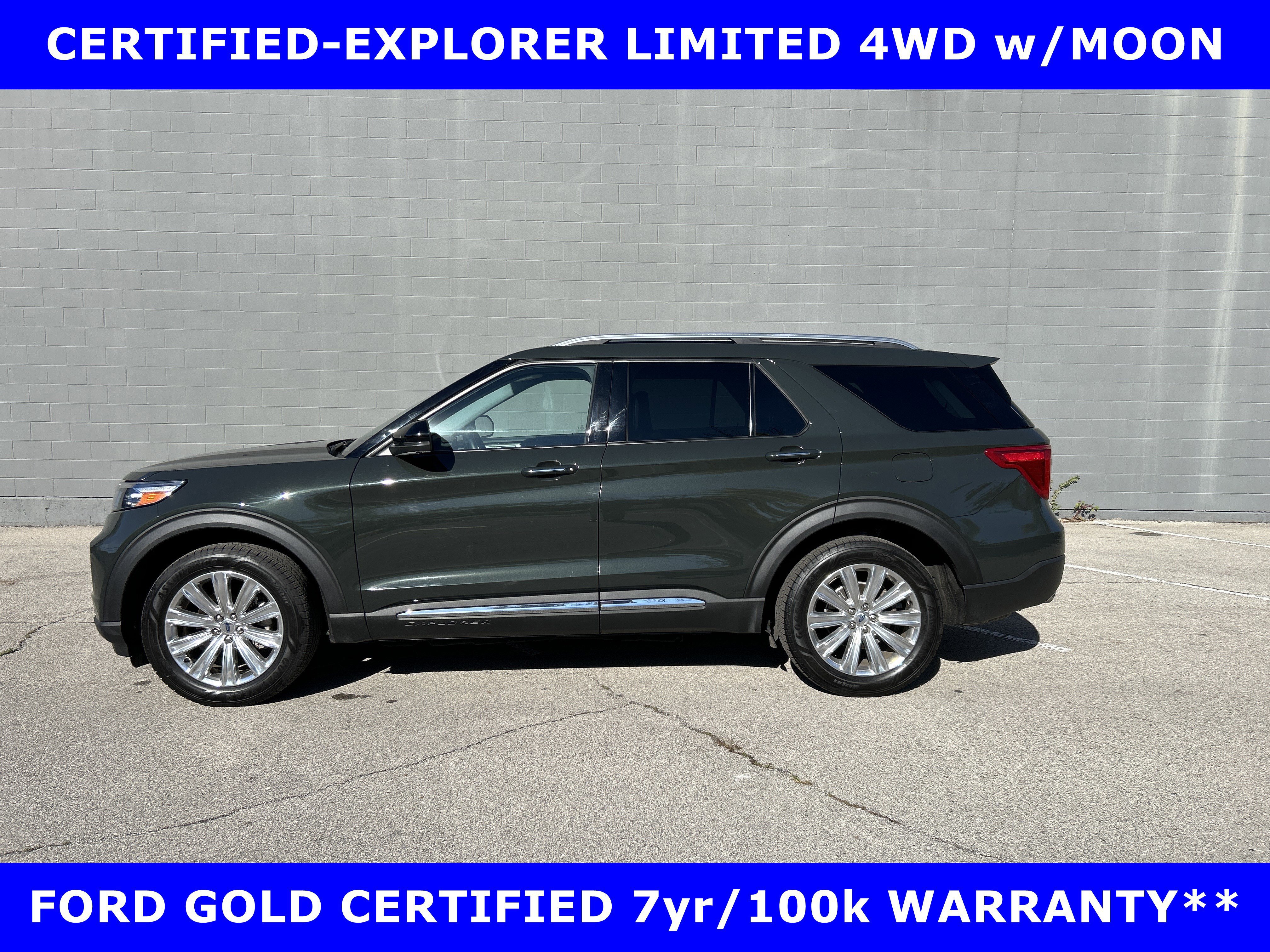 Certified 2022 Ford Explorer Limited w/ Equipment Group 301A image 2