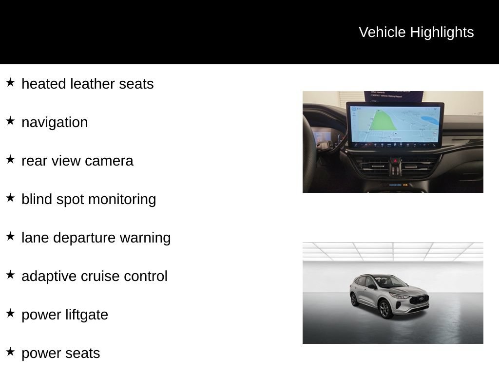 Certified 2024 Ford Escape ST-Line w/ Tech Pack #1 AWD/4WD image 11