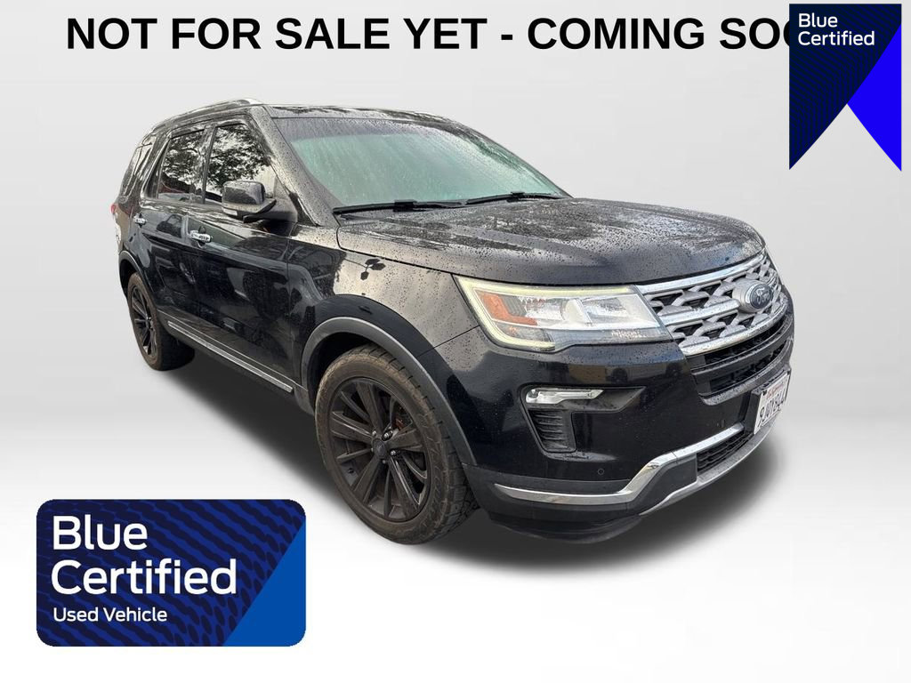Certified 2019 Ford Explorer Limited w/ Class III Trailer Tow Package