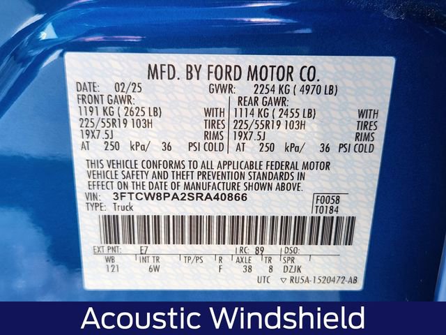 Certified 2025 Ford Maverick Lobo AWD/4WD image 27