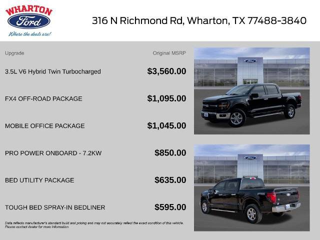 Certified 2024 Ford F150 XLT w/ FX4 Off-Road Package image 9