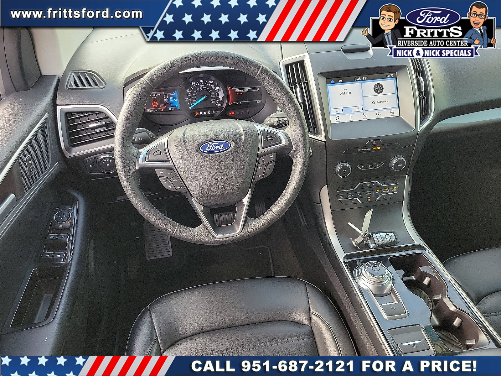 Certified 2019 Ford Edge SEL w/ Equipment Group 201A FWD image 4