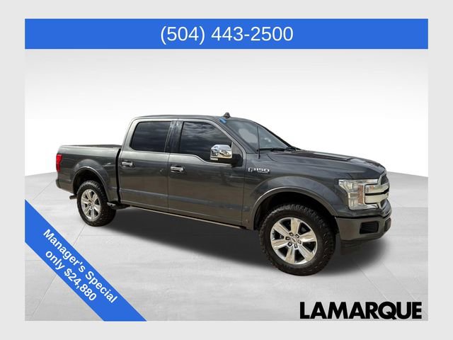 Certified 2018 Ford F150 Platinum w/ Equipment Group 701A Luxury