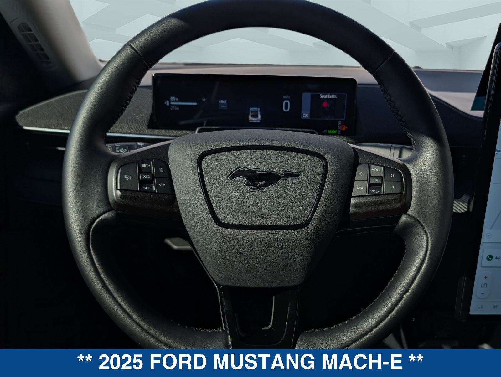 Certified 2025 Ford Mustang Mach-E Select w/ Comfort Package Lite RWD image 28