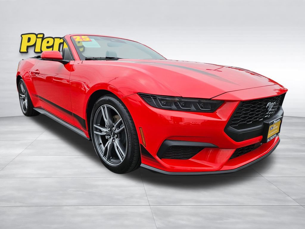 Certified 2025 Ford Mustang Convertible w/ Wheel & Stripe Package RWD image 32