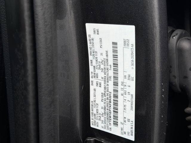 Certified 2019 Ford F150 XL w/ Equipment Group 101A Mid AWD/4WD image 36