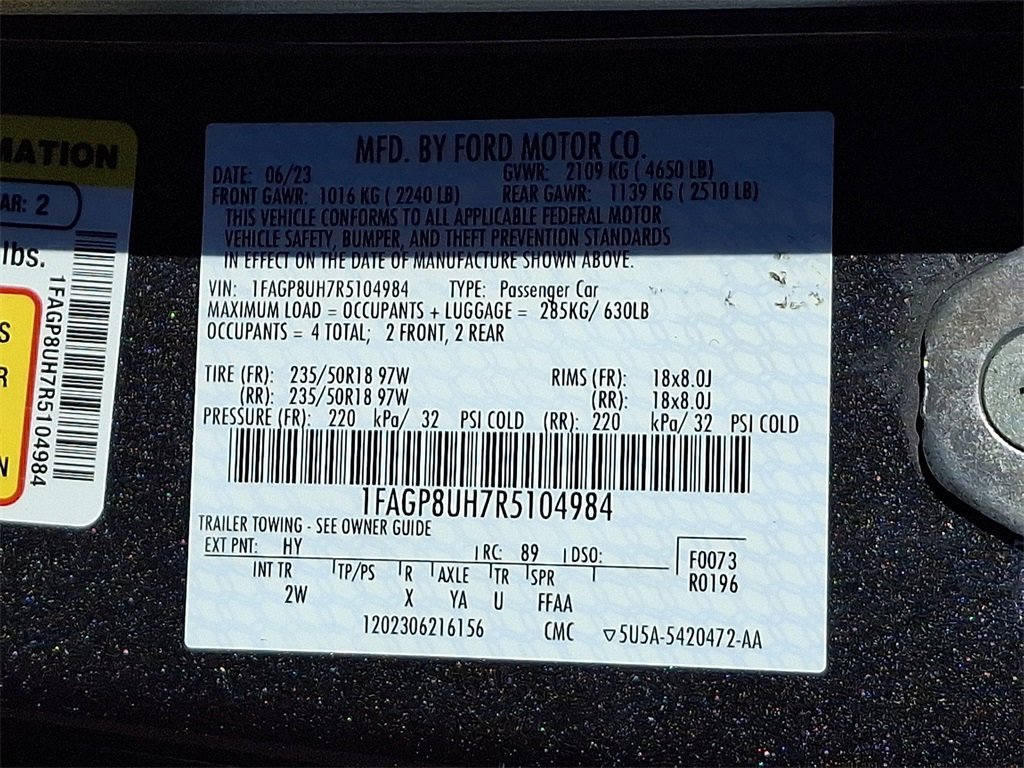 Certified 2024 Ford Mustang Convertible image 29