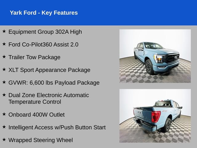 Certified 2023 Ford F150 XLT w/ Equipment Group 302A High AWD/4WD image 2