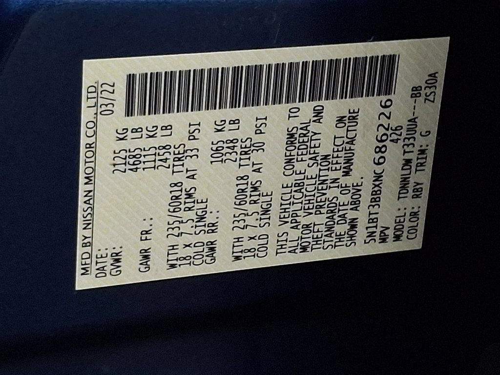 Used 2022 Nissan Rogue SV image 26