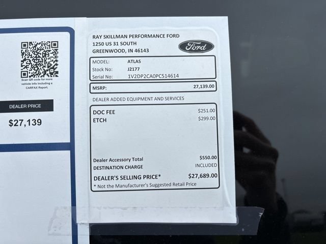 Used 2023 Volkswagen Atlas SE FWD image 3