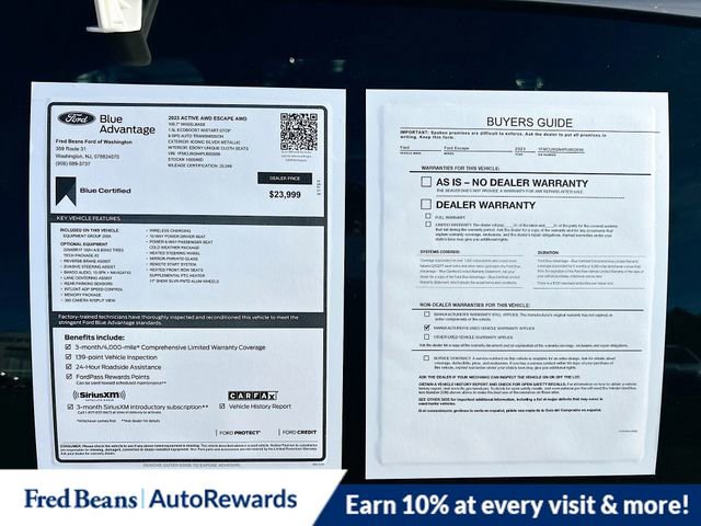 Certified 2023 Ford Escape Active w/ Tech Pack #2 image 37