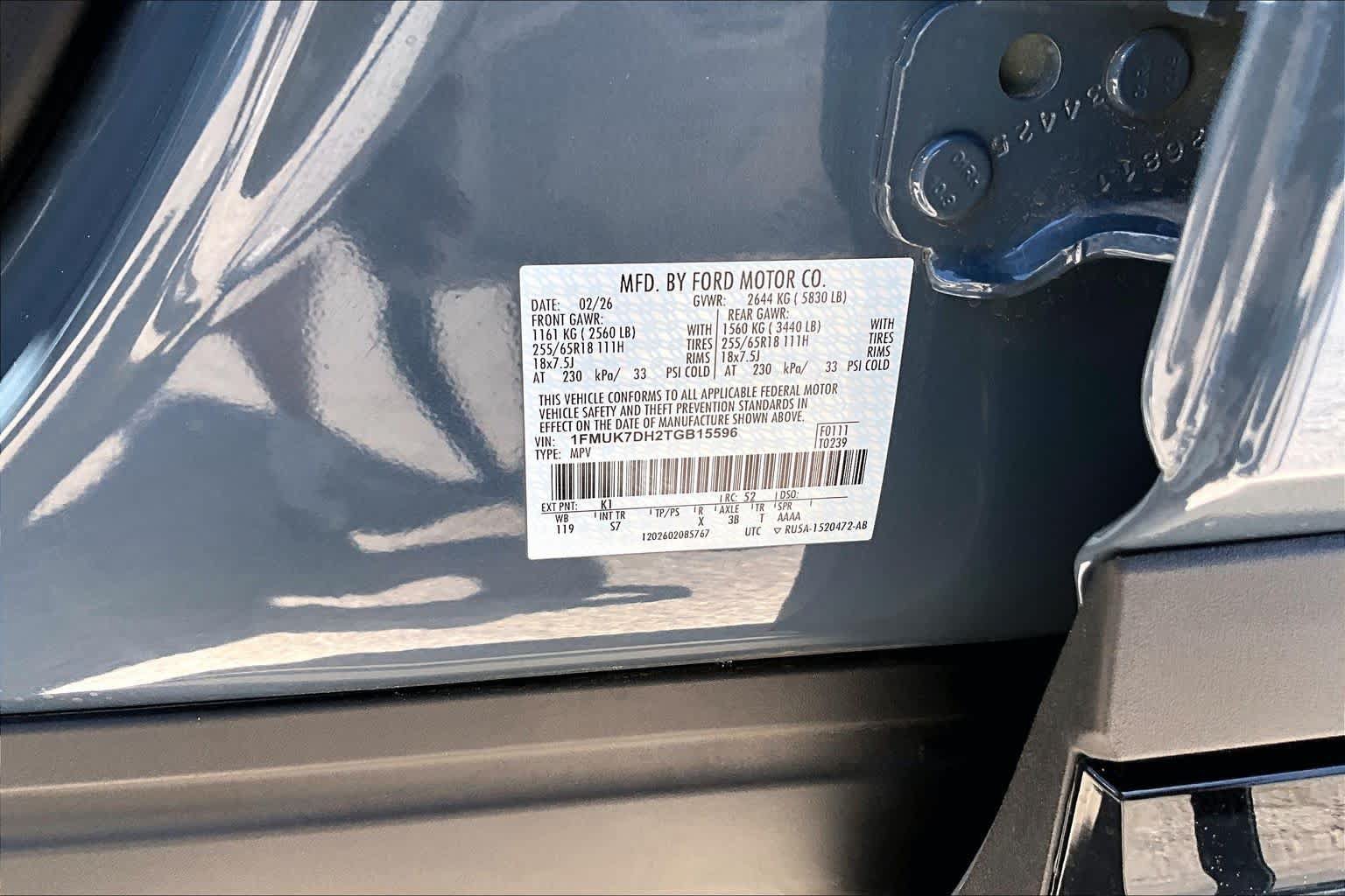 Certified 2026 Ford Explorer Active w/ Active Comfort Package RWD image 36