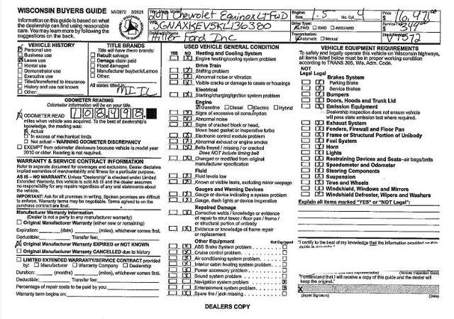 Used 2019 Chevrolet Equinox LT image 40