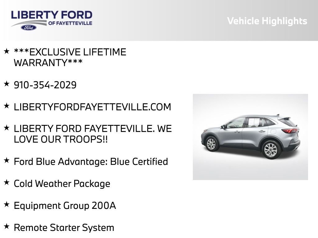 Certified 2024 Ford Escape Active w/ Cold Weather Package FWD image 5