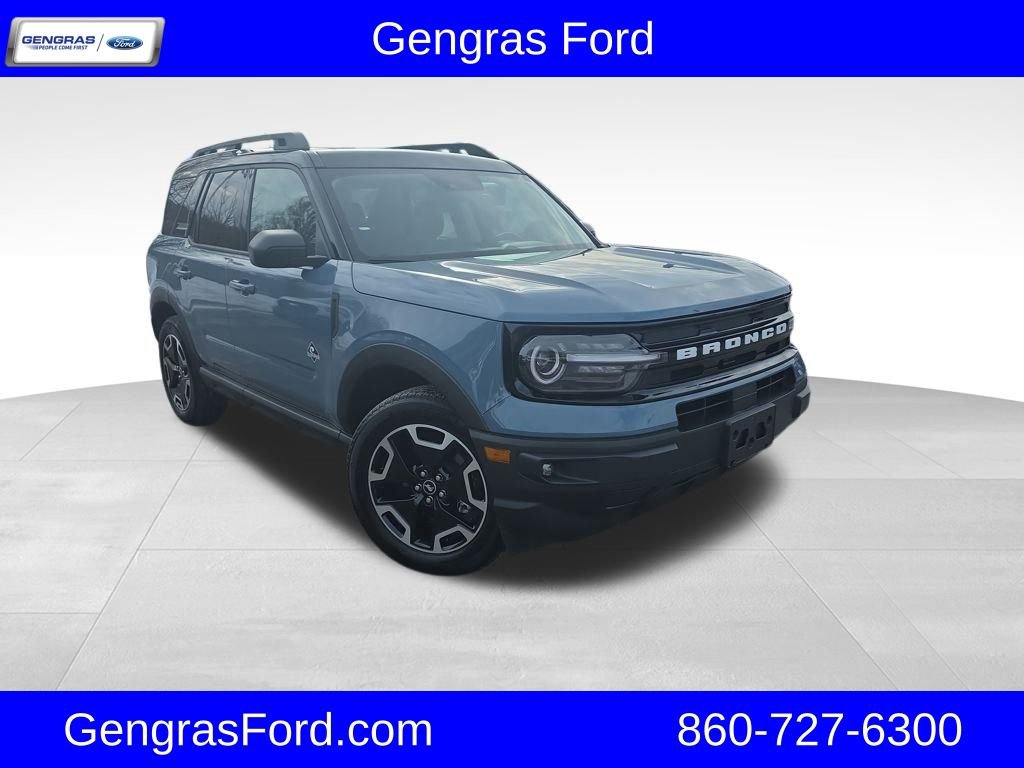 Certified 2024 Ford Bronco Sport Outer Banks w/ Tech Package