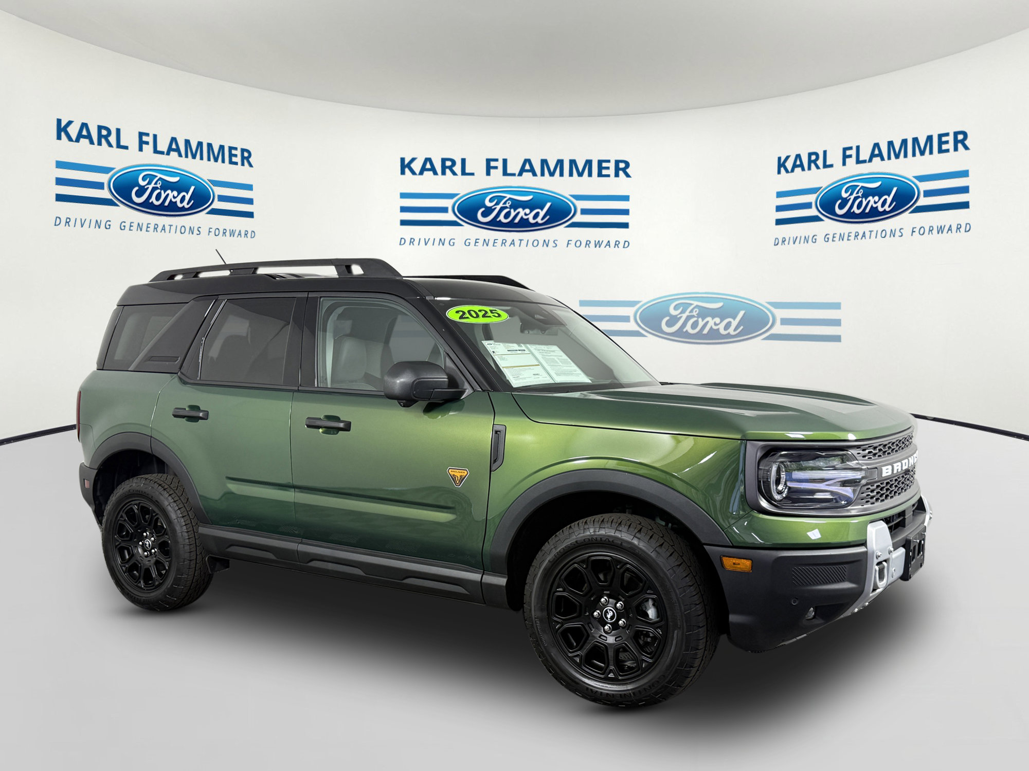 Certified 2025 Ford Bronco Sport Badlands AWD/4WD image 1