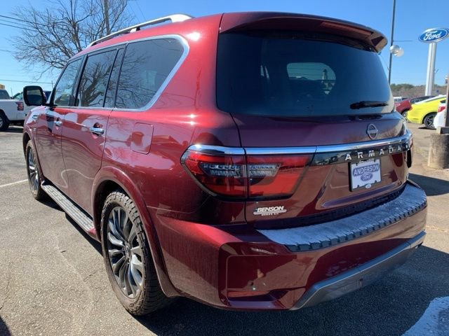 Used 2022 Nissan Armada Platinum w/ Captain's Chairs Package image 4