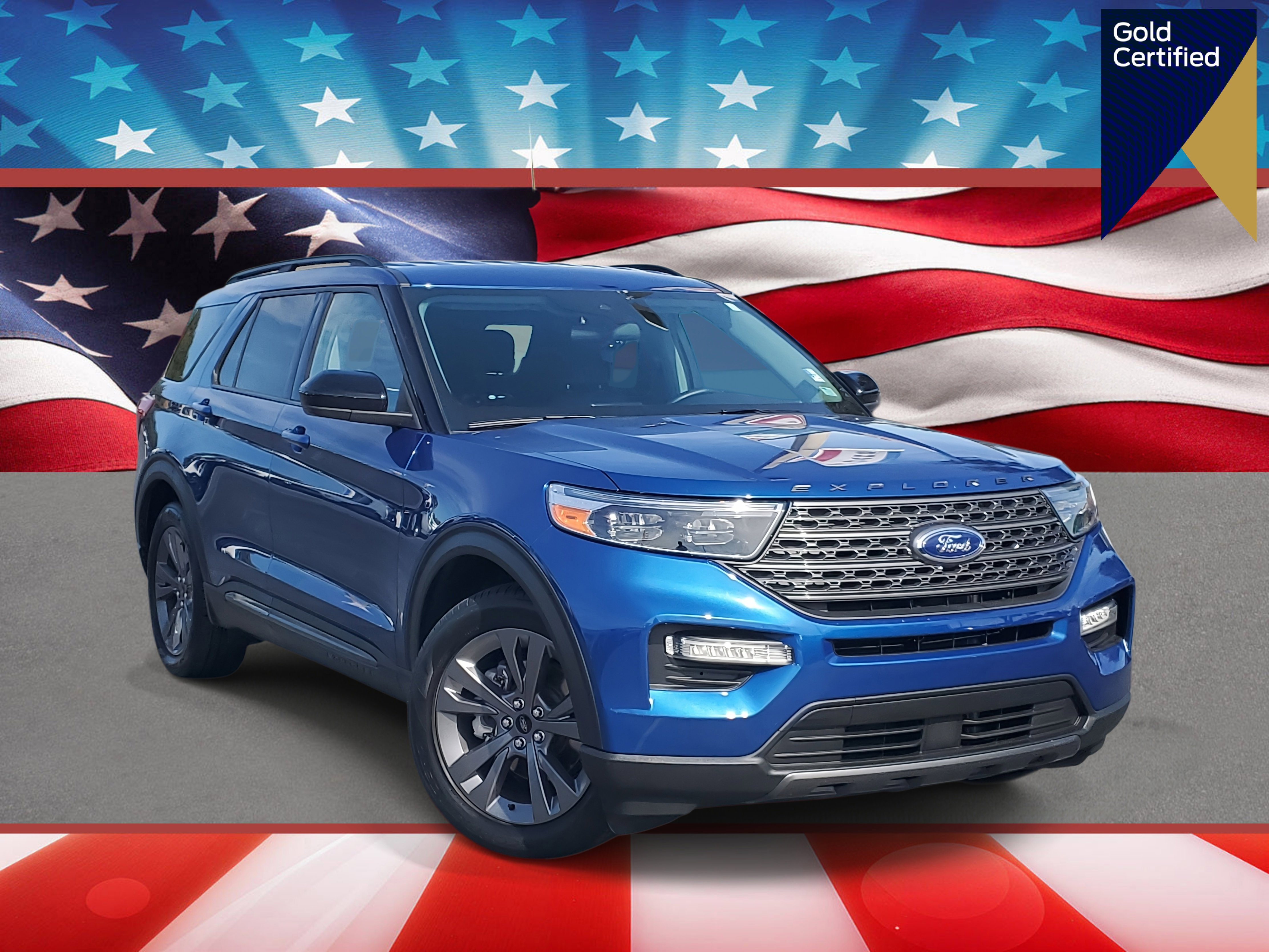 Certified 2022 Ford Explorer XLT w/ Equipment Group 202A