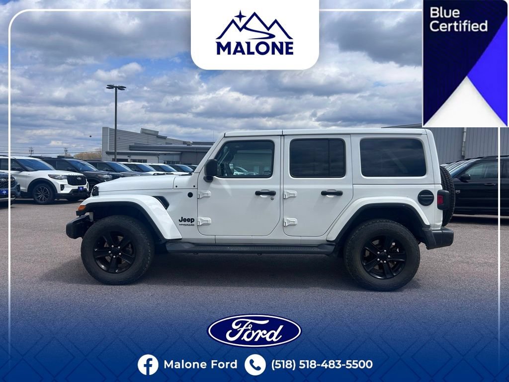 Used 2021 Jeep Wrangler Unlimited Sahara AWD/4WD image 2