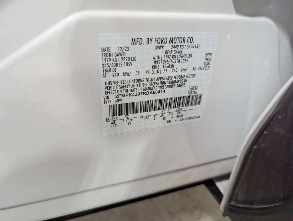 Certified 2024 Ford Edge SEL AWD/4WD image 28