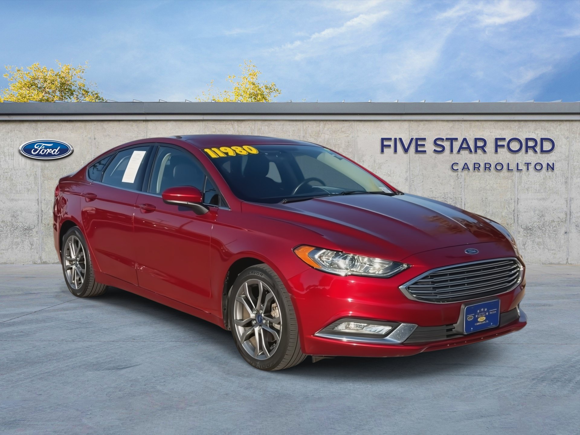 Certified 2017 Ford Fusion SE w/ Equipment Group 201A FWD image 2