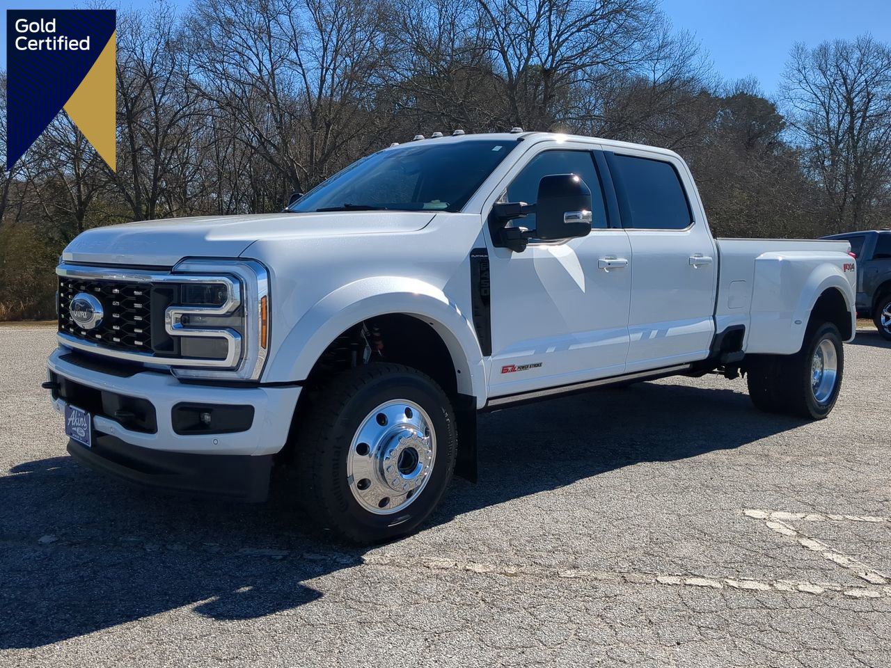 Certified 2025 Ford F450 Platinum w/ FX4 Off-Road Package
