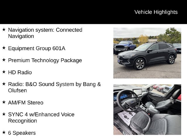 Certified 2023 Ford Escape Platinum w/ Premium Technology Package AWD/4WD image 7