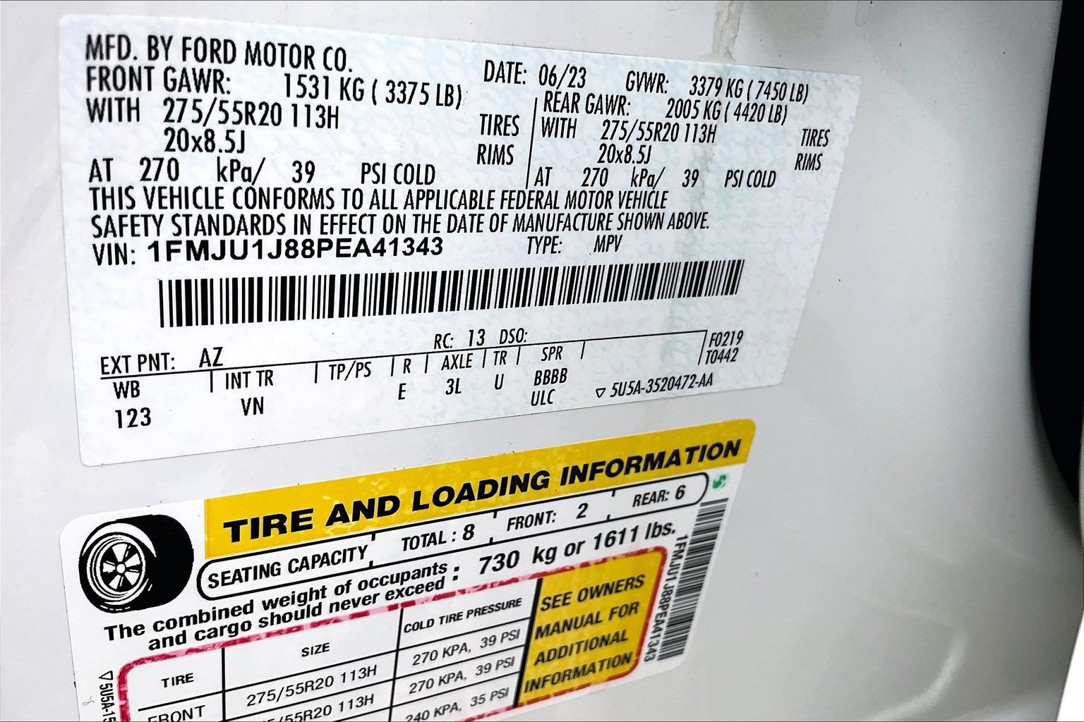 Certified 2023 Ford Expedition XLT AWD/4WD image 34