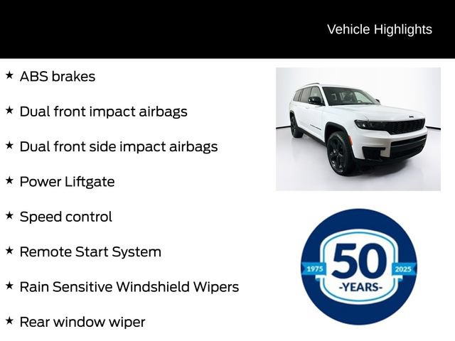 Used 2024 Jeep Grand Cherokee L Laredo AWD/4WD image 26