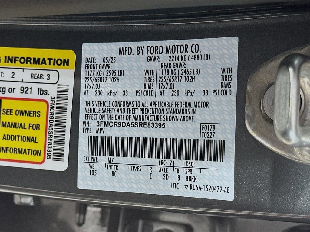 Certified 2025 Ford Bronco Sport Badlands image 30