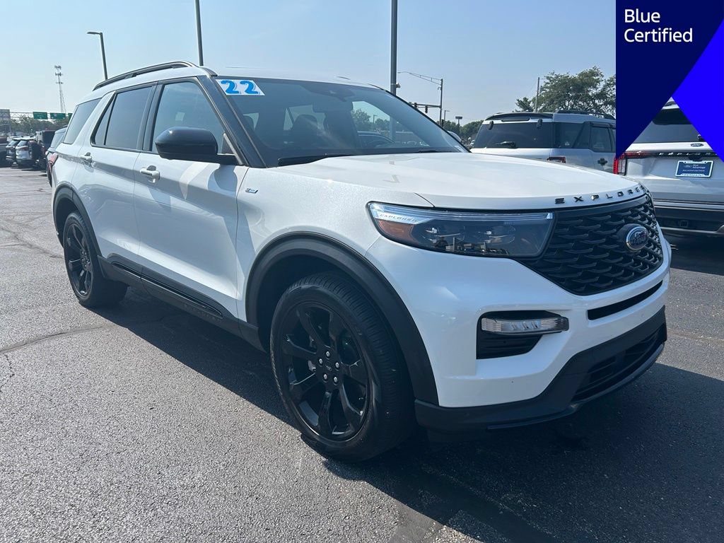 Certified 2022 Ford Explorer ST-Line w/ Class IV Trailer Tow Package AWD/4WD image 2