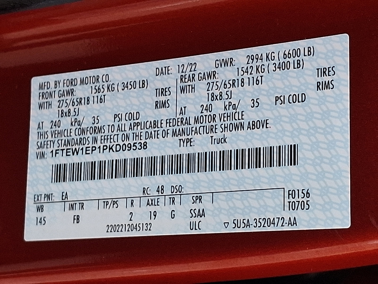 Certified 2023 Ford F150 XLT w/ Equipment Group 302A High image 26