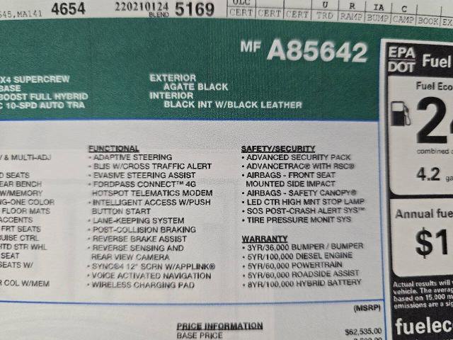 Certified 2021 Ford F150 Platinum w/ Equipment Group 701A High image 32