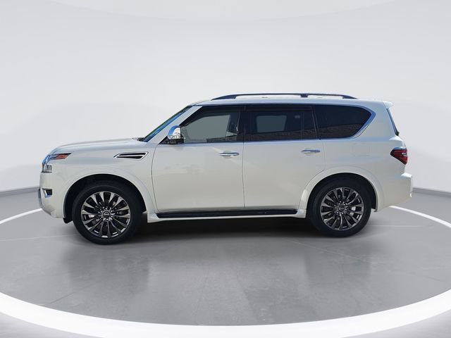 Used 2023 Nissan Armada Platinum w/ Captain's Chairs Package AWD/4WD image 2