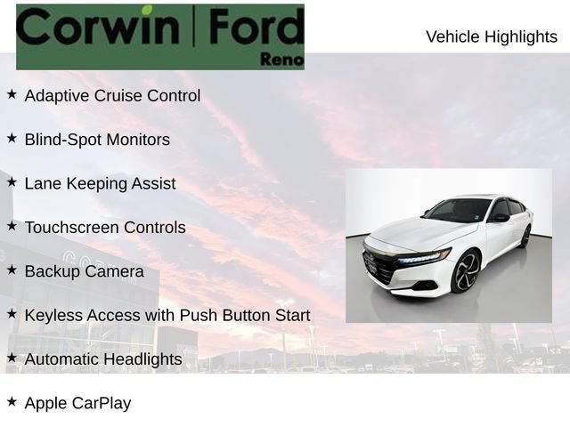 Used 2021 Honda Accord Sport image 7