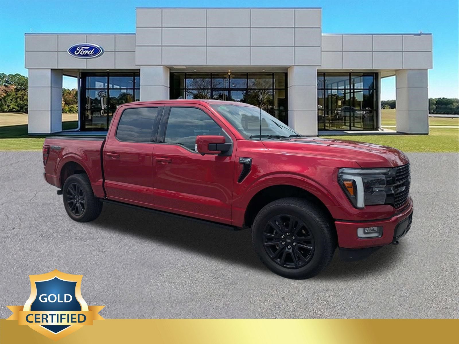 Certified 2025 Ford F150 Platinum w/ FX4 Off-Road Package