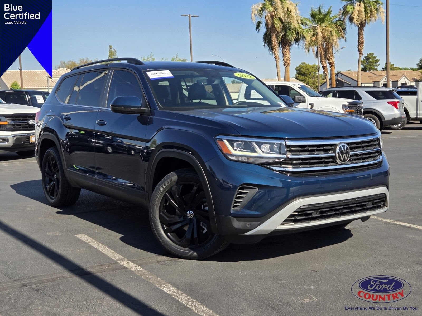 Used 2022 Volkswagen Atlas SE w/ Panoramic Sunroof Package