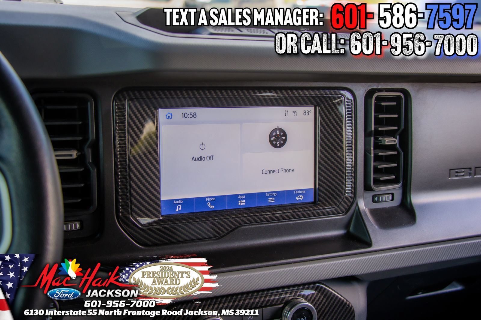 Certified 2022 Ford Bronco Big Bend w/ Sasquatch Package AWD/4WD image 17