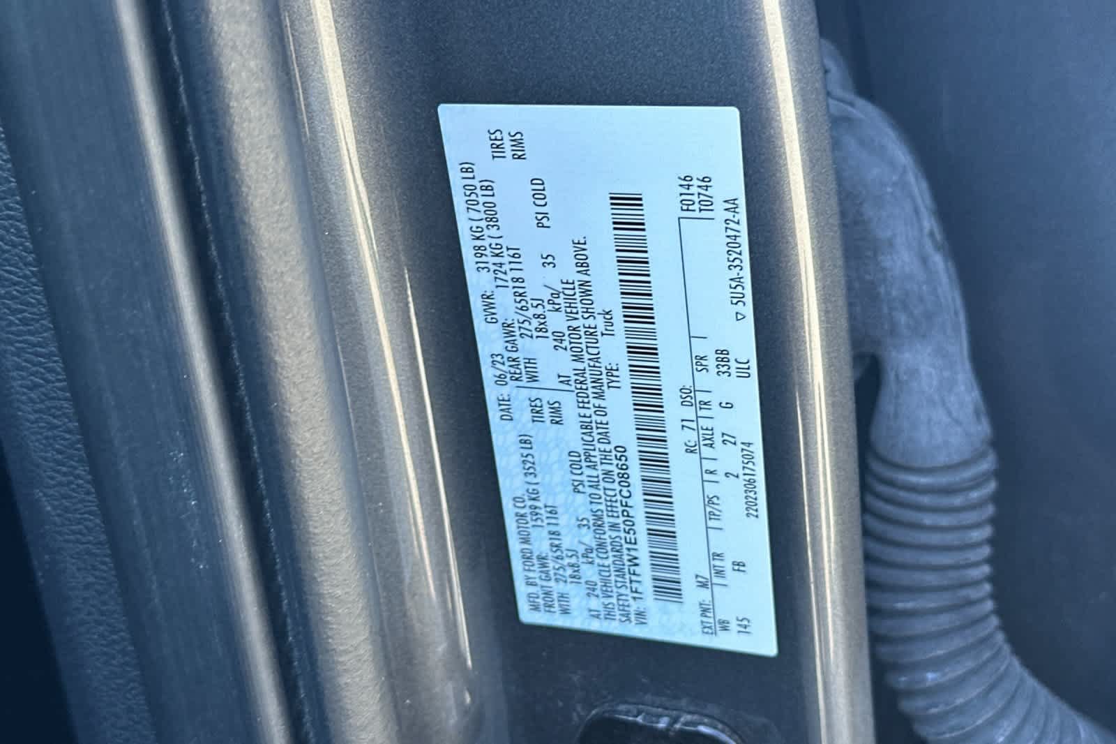 Certified 2023 Ford F150 XLT w/ Equipment Group 302A High AWD/4WD image 35