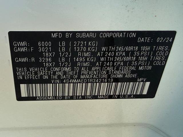 Used 2024 Subaru Ascent Premium w/ Convenience Package AWD/4WD image 23
