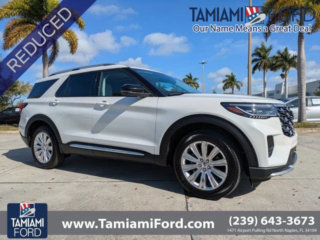 Certified 2025 Ford Explorer Platinum w/ LUX Leather Package AWD/4WD image 6