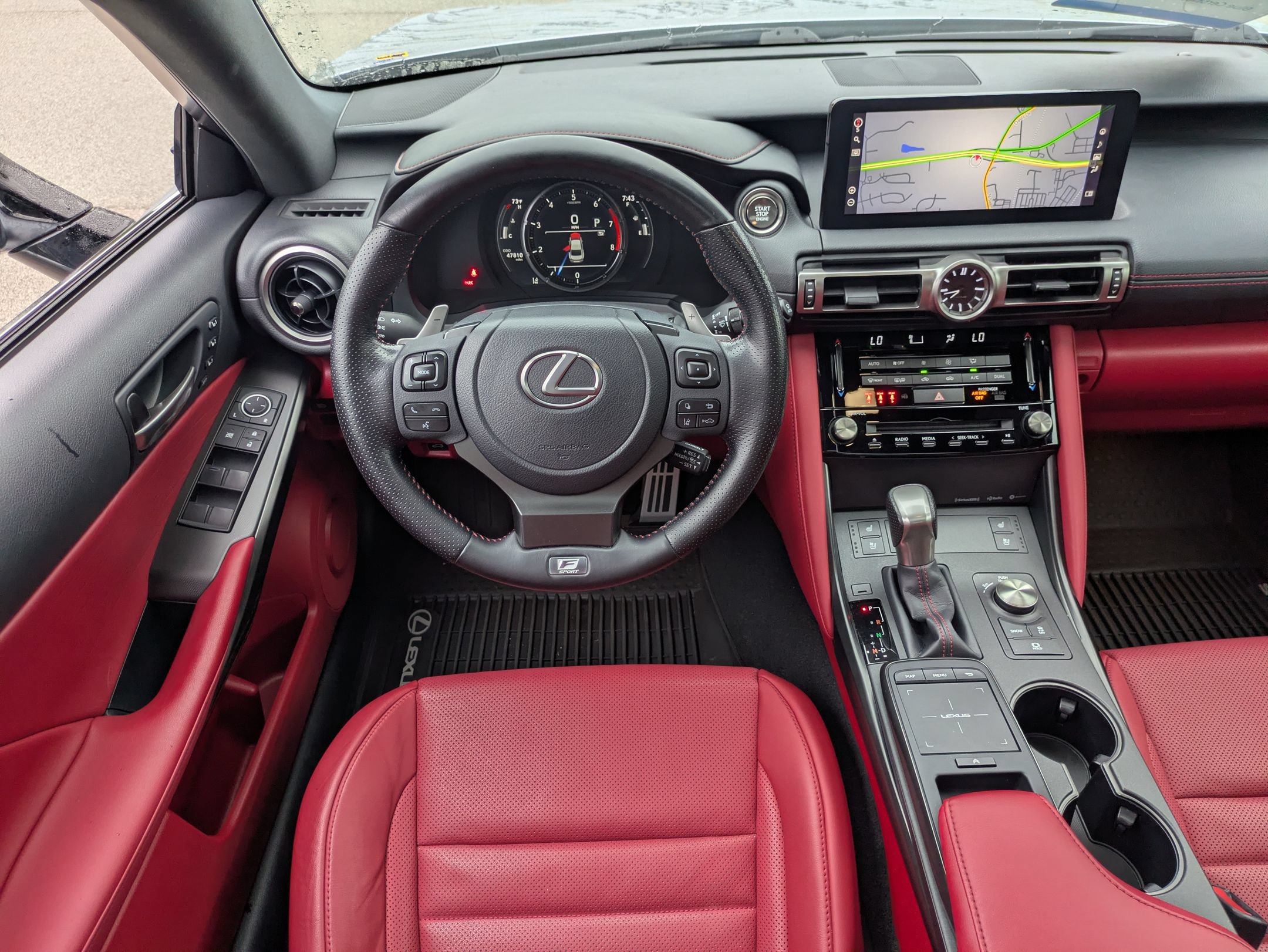 Used 2022 Lexus IS 350 F Sport w/ Navigation Package RWD image 35