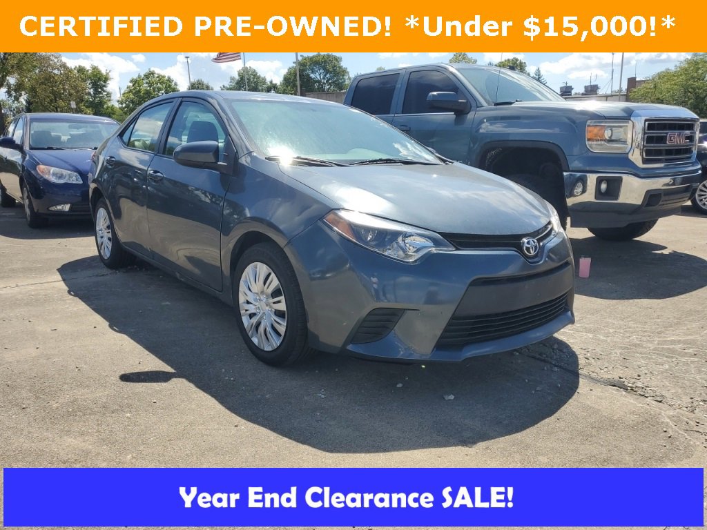 Used 2016 Toyota Corolla LE