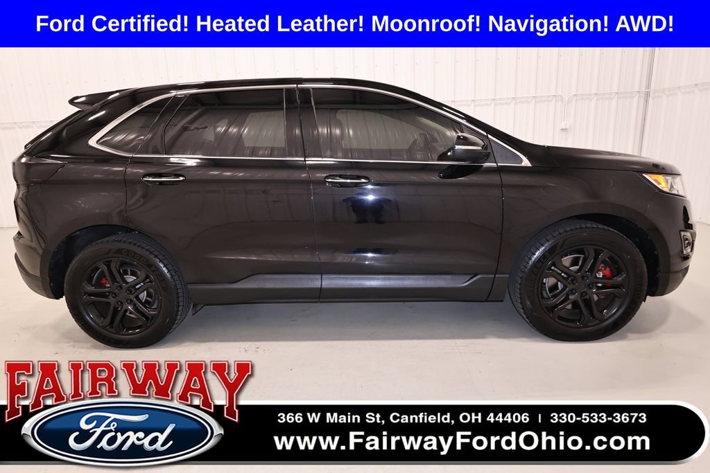 Certified 2017 Ford Edge Titanium w/ Equipment Group 301A